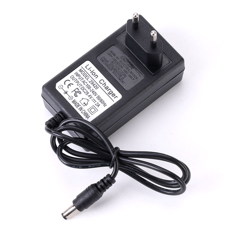 Lithium battery charger 29.4V 2A